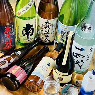 从广岛当地酒到县外酒，适合当地鱼料理的名酒阵容庞大