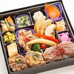 Tezukuri Bento A-cha to Ne-ne - 前日要予約　超豪華幕ノ内弁当【チキンステーキ×豚生姜焼き】ハラミ焼肉＋カルビ焼肉のせごはん　1300円（税込1304円）