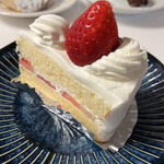 ふゆて - 王道のショートケーキ、美味しかったよ