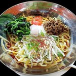 ガスト - 夏野菜と温玉ほうれん草の冷やしﾀﾝﾀﾝ麺\733/ｶﾞｽﾄ開成町店