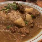 Niku & Wine Sakaba wai-wai - ランチメニューのカレーだが。