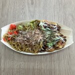 Takoyaki Kyubei - タコそばセット