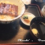 鰻 小林 - 鰻丼♪（吸い物、おしんこ付）