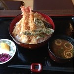 徳山 - 天丼  1200円