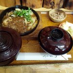 Gyuuzen - 牛ステーキ煮込み定食￥１０００－