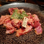 Yakiniku Tokkyu Kameoka Eki - 漢のランチ(中落ちカルビ)