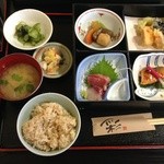 Ajisai Tamaruya - 日替り 松花堂ランチ コーヒー付 1000円