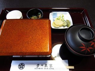 Tatamiya - 活鰻重定食