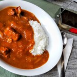 モンブラン - 料理写真:トマ豚カレー ご飯少なめ