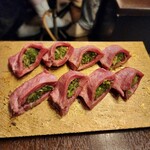 Yakiniku En Ning Minamihorie Ten - 名物のねぎ包みタン♪