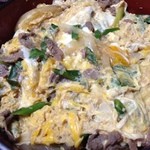 そば処豊月 - 牛綴丼