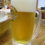 Shinyamane Onsen Beppin no Yu - 生ビール　450円