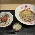 いろり庵きらく - 明太子ご飯セット　440円