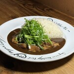 もうやんカレー - 九条ネギ牛すじカレー