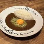 もうやんカレー - 月見ネギダレカレー