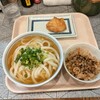 手打ちうどん 咲楽 - ひやひや・とり天・かしわめし