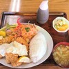 むさしや食堂 - ミックスフライ定食 1000円
ご飯大盛 ＋150円