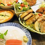 春夏冬 あきない - 贅沢コース 1人前でこのボリューム！ぜひ一度お試し下さい！