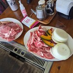 バーベキューガーデン - 料理写真:バーベキューの一部