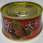 木の屋石巻水産 - 2023/9月中旬。鯨の大和煮缶。正面。