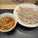 いろり庵きらく - カレーつけそば　780円