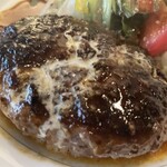 Petit Restaurant Naitou - 和牛ハンバーグステーキ（税込 2,800円）評価＝◎