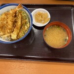 天丼てんや - 天丼 タレ多め！上から