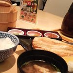 Shiroku jichu Ionmoru Hinode Ten - 日替わり定食（ほっけ）