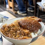 岩正 - 味噌カツ丼（小）600円