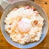 Risotto Cafe Tokyo Kichi Shibuya Ten - カルボナーラ（温玉入り）リゾット