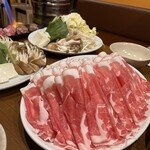 北海道しゃぶしゃぶ ポッケ - 肉と野菜