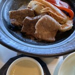 Minato Garden - 会席膳のお肉料理&茶碗蒸し