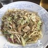 J大八ラーメン - ☆焼きそば　麺と具材はちゃんぽんの、デフォ長崎焼きそば♪(金蝶ソースを好みの量ぶっかけていただきました)