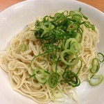 麺の蔵 我天 - 替え玉(細麺)¥105