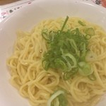 麺の蔵 我天 - 替え玉(太麺)¥105