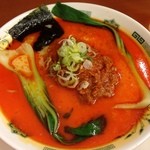 日高屋 - 担々麺（辛めに依頼）580円