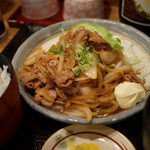 普通の食堂いわま - 生姜焼き定食