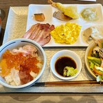 SEASIDE RESTAURANT SACHI TOKYO BAY - おかずは摂り切れないほど