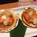 魚民 - 大アサリのバター焼き