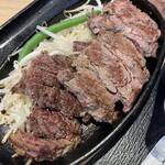 1 Pound Steak & Hamburg TAKERU Rarapoto Ekusuposhi Ten - タケル&ハラミステーキコンビL