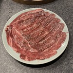 もみだれ焼肉獅子楼 - ５秒焼きツラミ