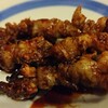 Yakitori no Oogiya Takamatsu Higashiyamazaki Ten - くるくる鶏皮焼き3本