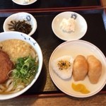 Daichan Udon - うどん定食１￥６５０