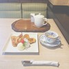 コーヒー＆ランチ ぶどうの木 - フレンチトースト＆セットの紅茶