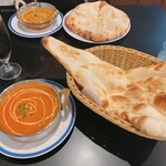 Namaste India Restaurant - シーフーカレーセット(ドリンク、サラダ付き)900円