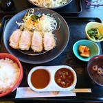 Tonkatsu Koike - ヒレかつ定食(1,900円)ご飯普通