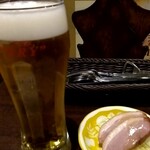 さかえや - 生ビールとお通し