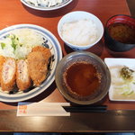 とんかつ 濵かつ - ハーブ豚のバラエティかつ定食