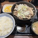 吉野家 - 鉄板牛カルビ定食