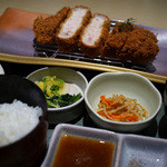 Tonkatsu KYK Takashimaya Sakai Ten - 沖縄県産琉香豚の厚切りロースとんかつ膳 